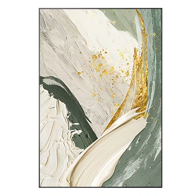 Seni Dinding Abstrak Berukuran Besar